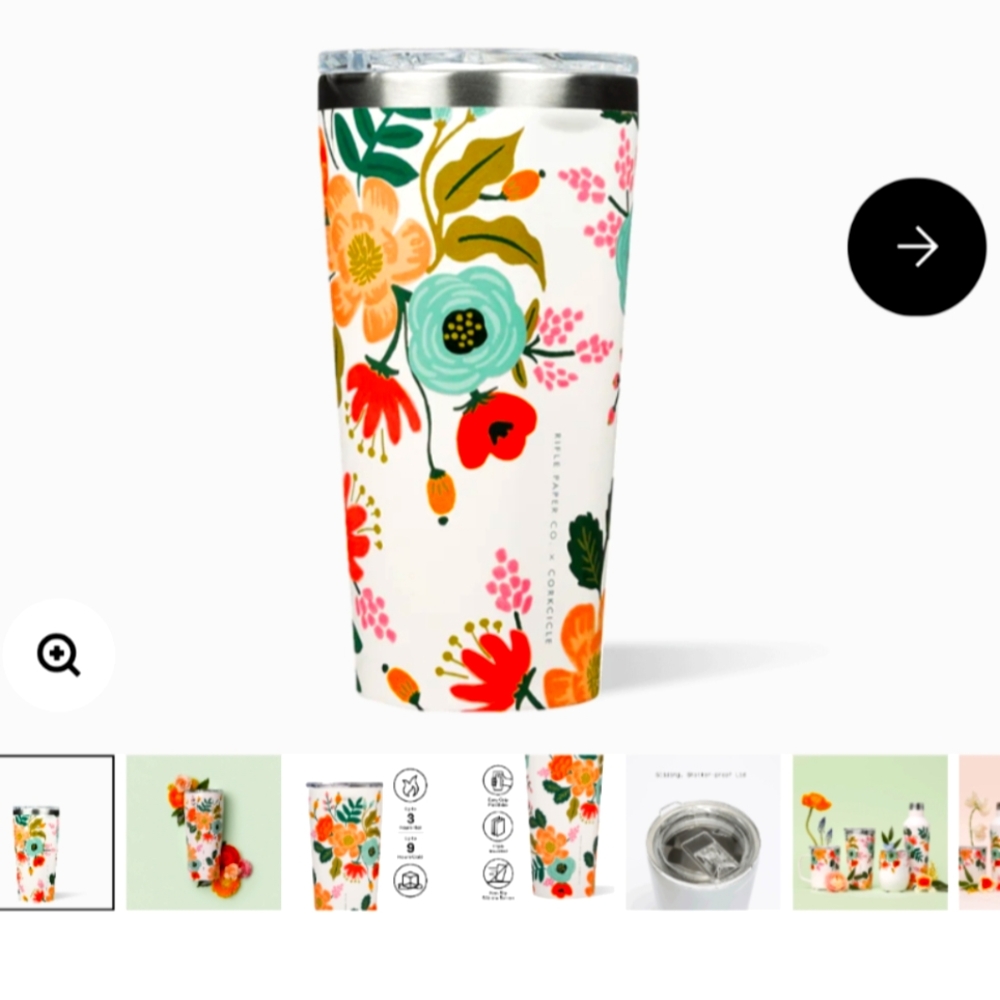 Corkcicle Tumbler 16 oz NWT
